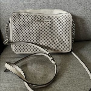 Michael Kors Jet Set Perforated Crossbody Bag